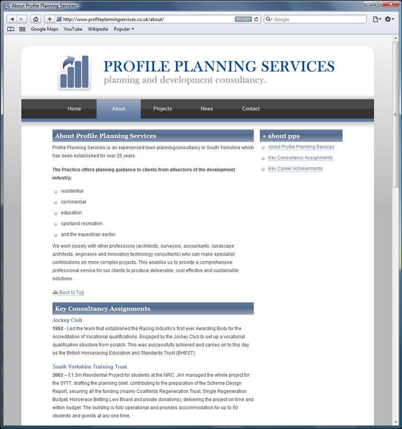 Profile Planning Services